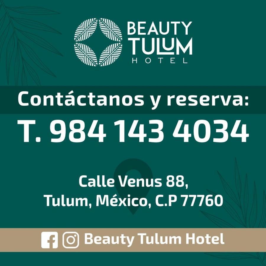 Hotel Beauty Tulum Exteriér fotografie